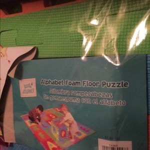 Foam Alphabet Mat and base